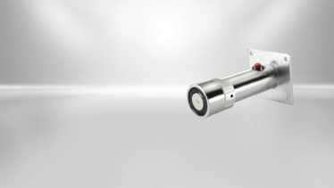 Door holding magnet SAFE (distance tube) from Kendrion Door holding magnets from Kendrion are available in different designs. This type of SAFE Line is designed as distance tube for wall mounting.