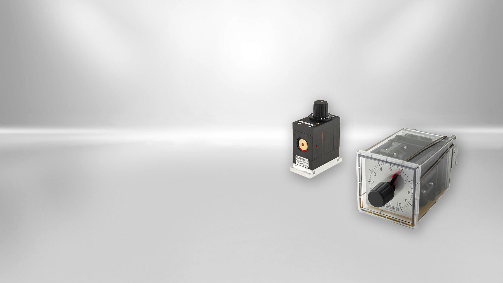 Pneumatic timers switch-on delay valves for fire protection systems from Kendrion. The pneumatic timer is used in explosion hazardous areas.