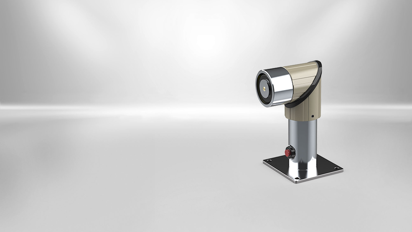 Door holding magnets are used as locking devices for fire barriers to keep them in open state. Controlled by a smoke switch they release the door by disconnecting the power supply in case of fire hazard.