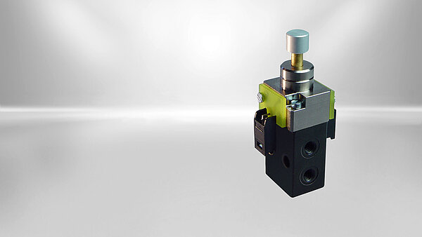 Oxygen dosage valve for anesthetic devices from kendrion. Manual oxygen dosage valve for emergence medicine from kendrion.