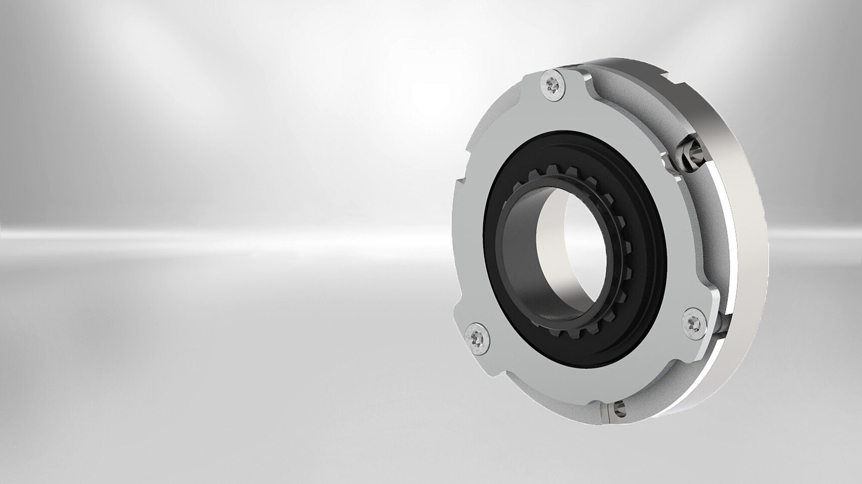 Federkraftbremse der Servo Slim Line von Kendrion für den Einsatz in fahrerlosen Transportsystemen und in der Robotik