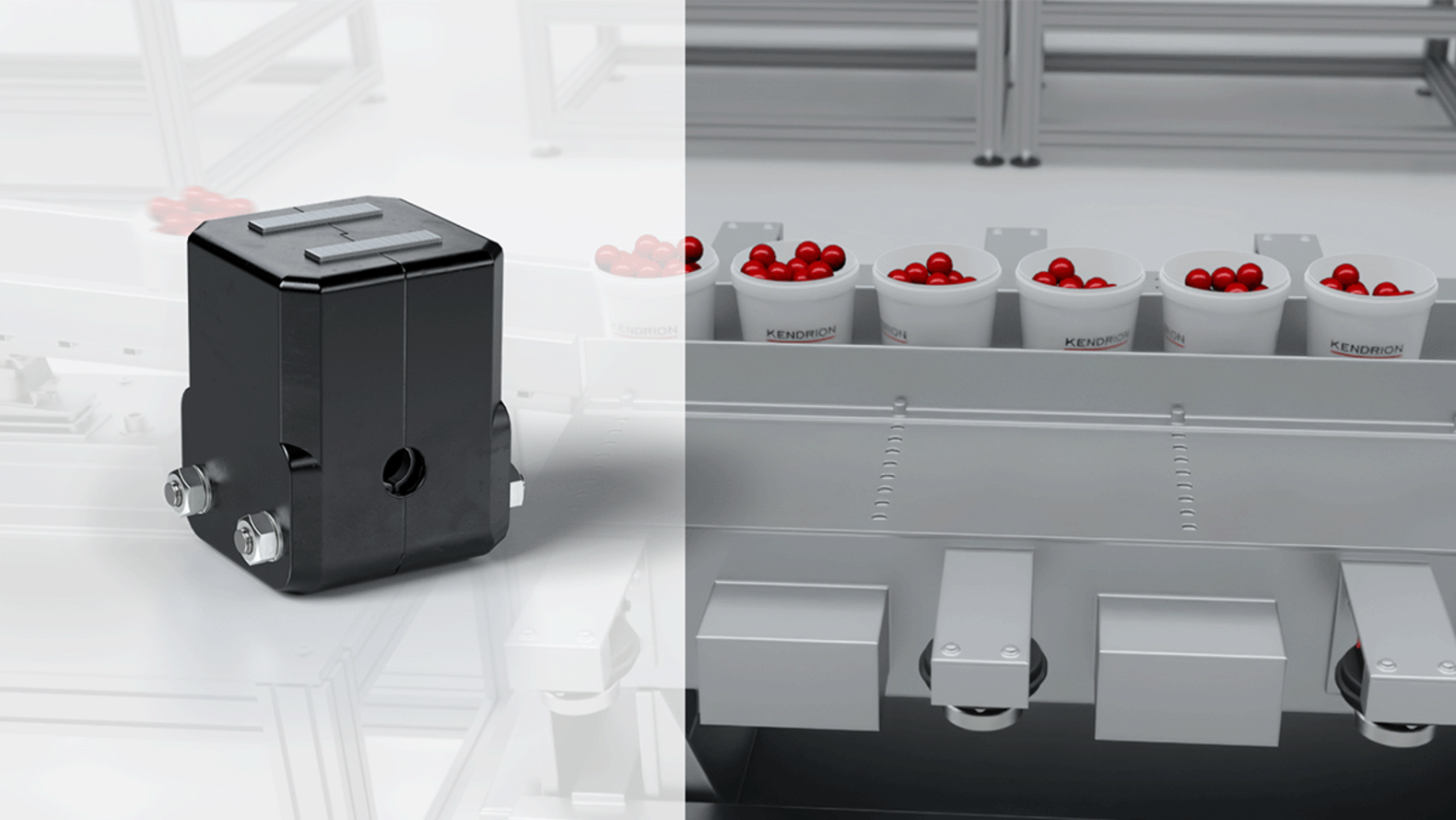 shaker coil OSR with vibrating table