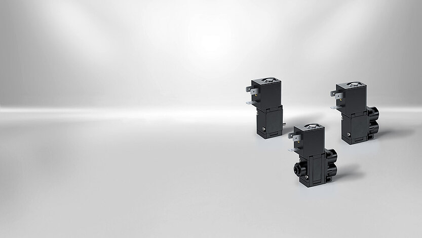 Fluid isolation valve is used medical units and digital printing devices.