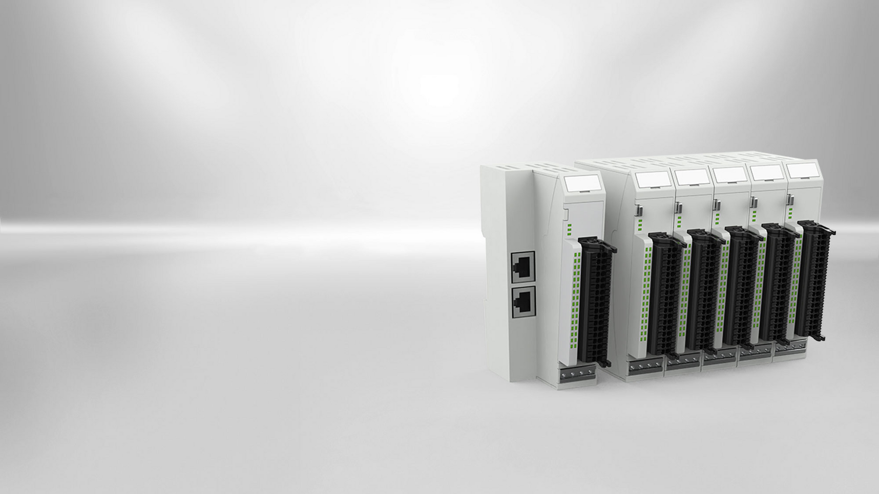 CODESYS SPS modular I/O terminal with EtherCAT fieldbus from kendrion. CODESYS SPS modular FIO  I/O terminal EtherCAT with PLC possible.