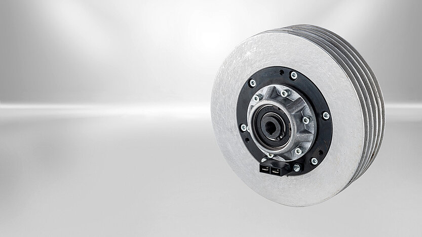 Kendrion magnetic particle clutches, brakes and controllers are used in conveying technology 