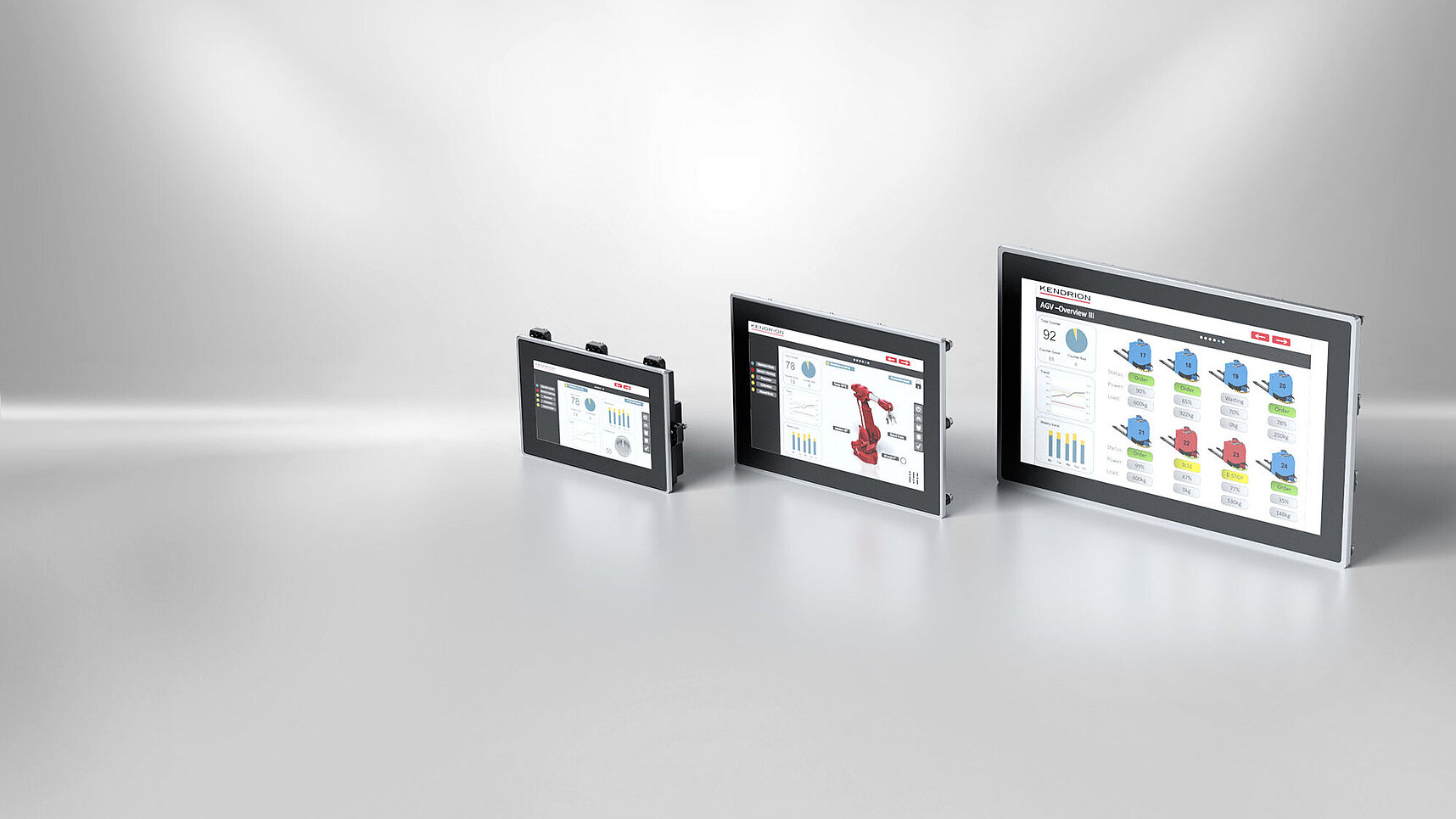 CODESYS Vico HMI display - no processor power is required for the visualisation.